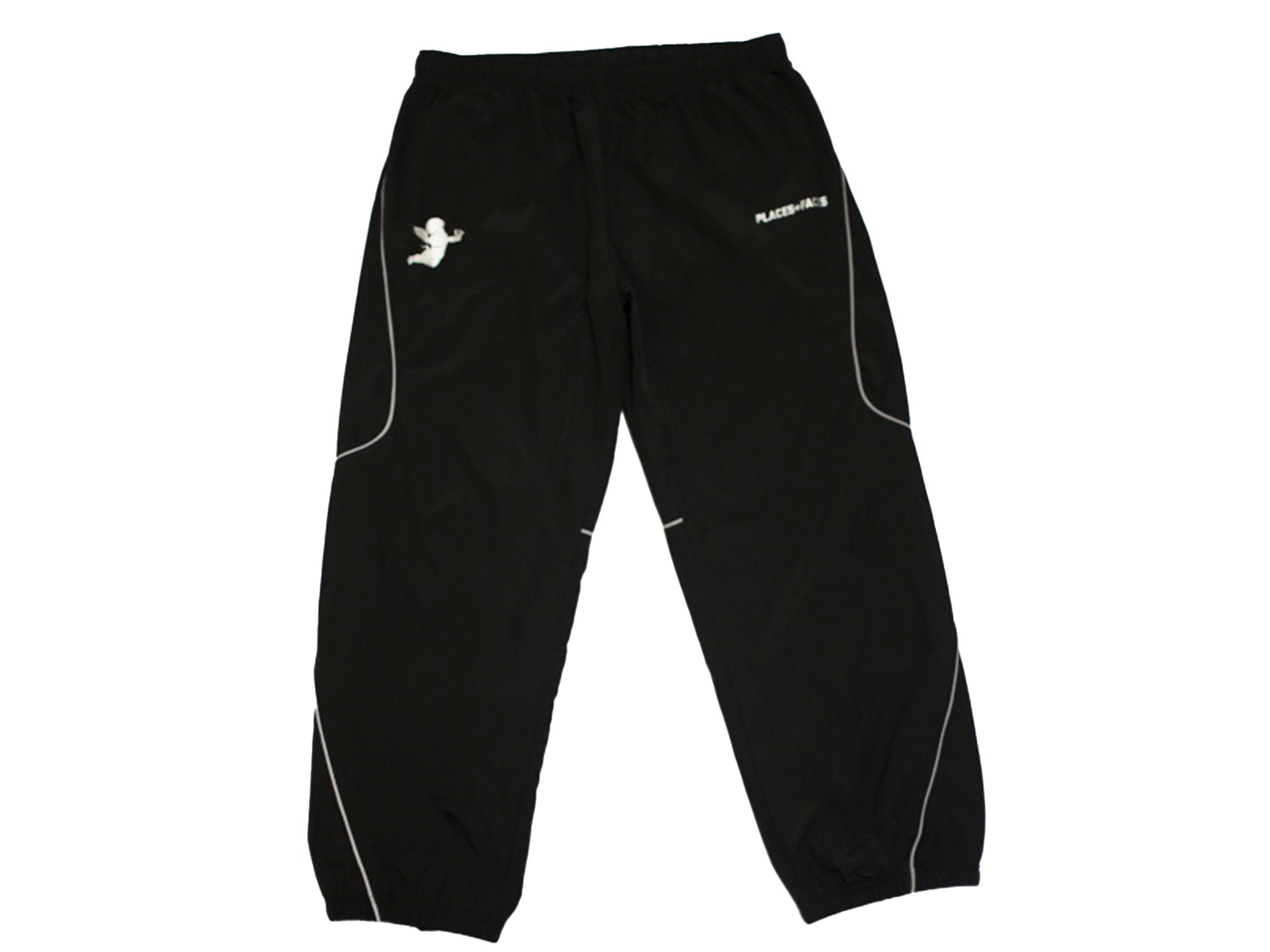 NYLON TRACKPANT - BLACK