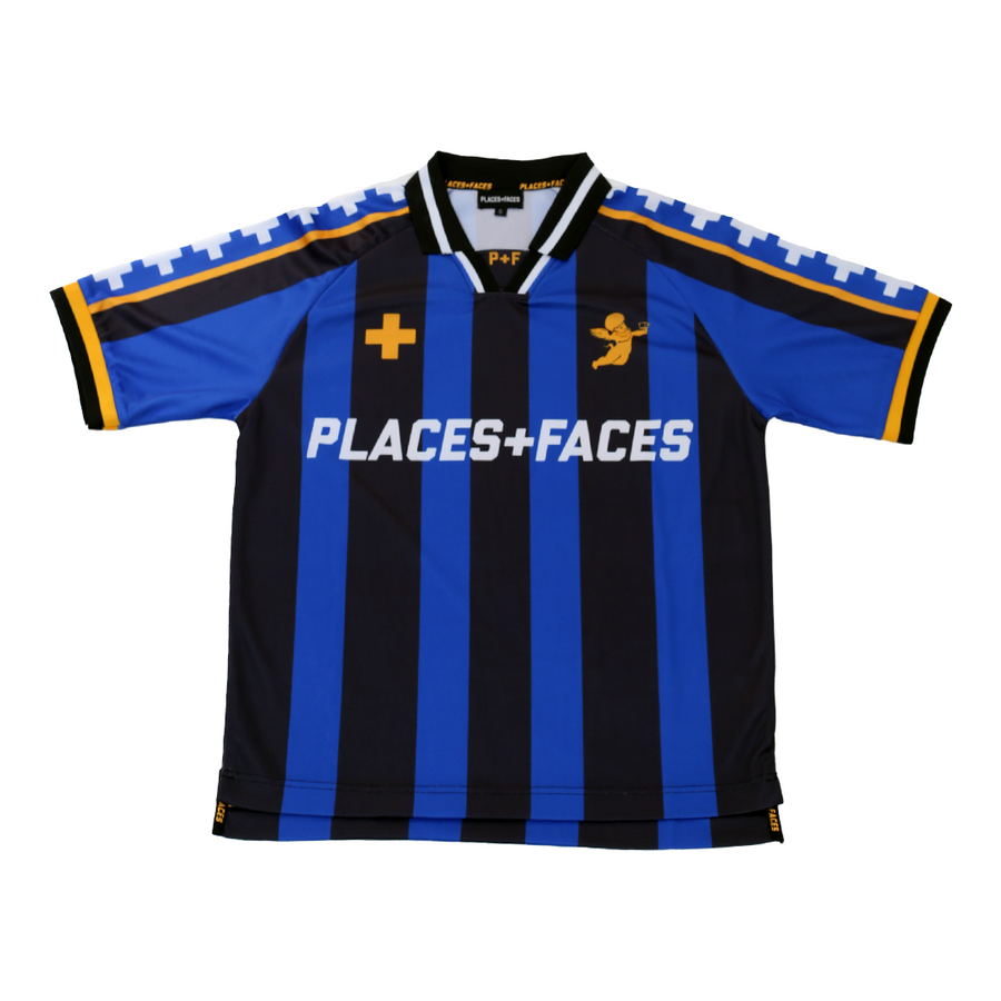 P+F INTERNAZIONALE JERSEY - BLACK/ BLUE