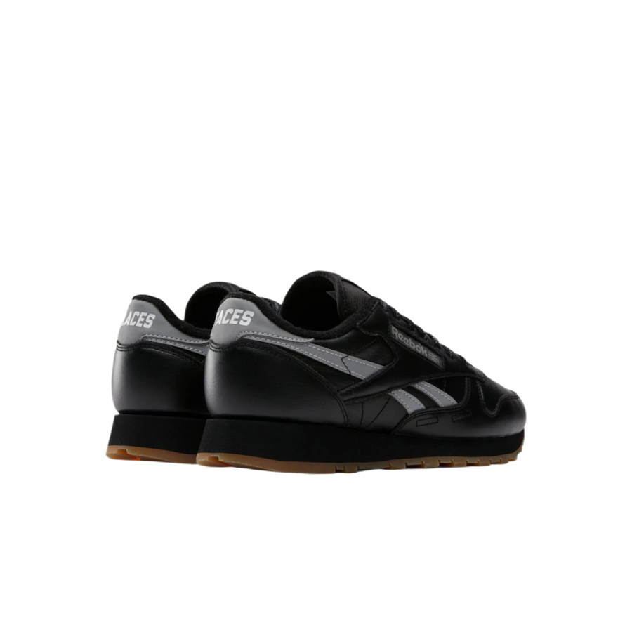 REEBOK x P+F CLASSIC LEATHER TRAINERS - BLACK