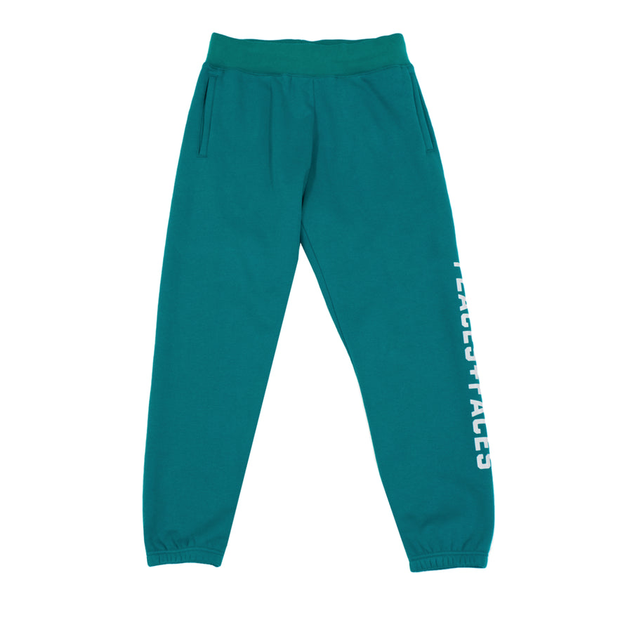 REFLECTIVE LOGO BOTTOMS - TEAL